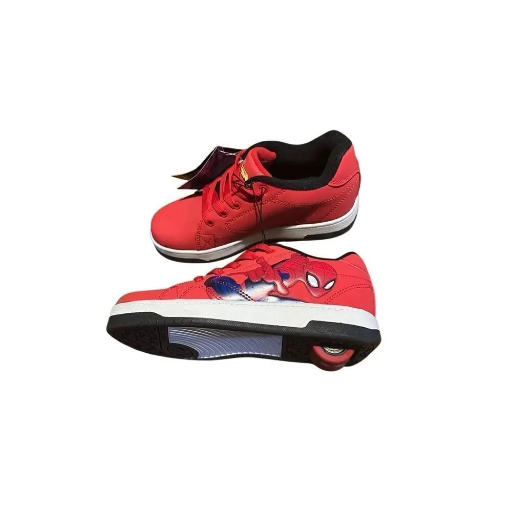 NEW Heelys Boys Skate Shoes Spiderman Spider Man Marvel Youth Size 5